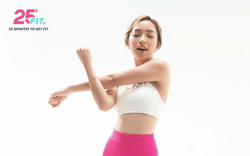 giãn cơ sau khi tập luyện