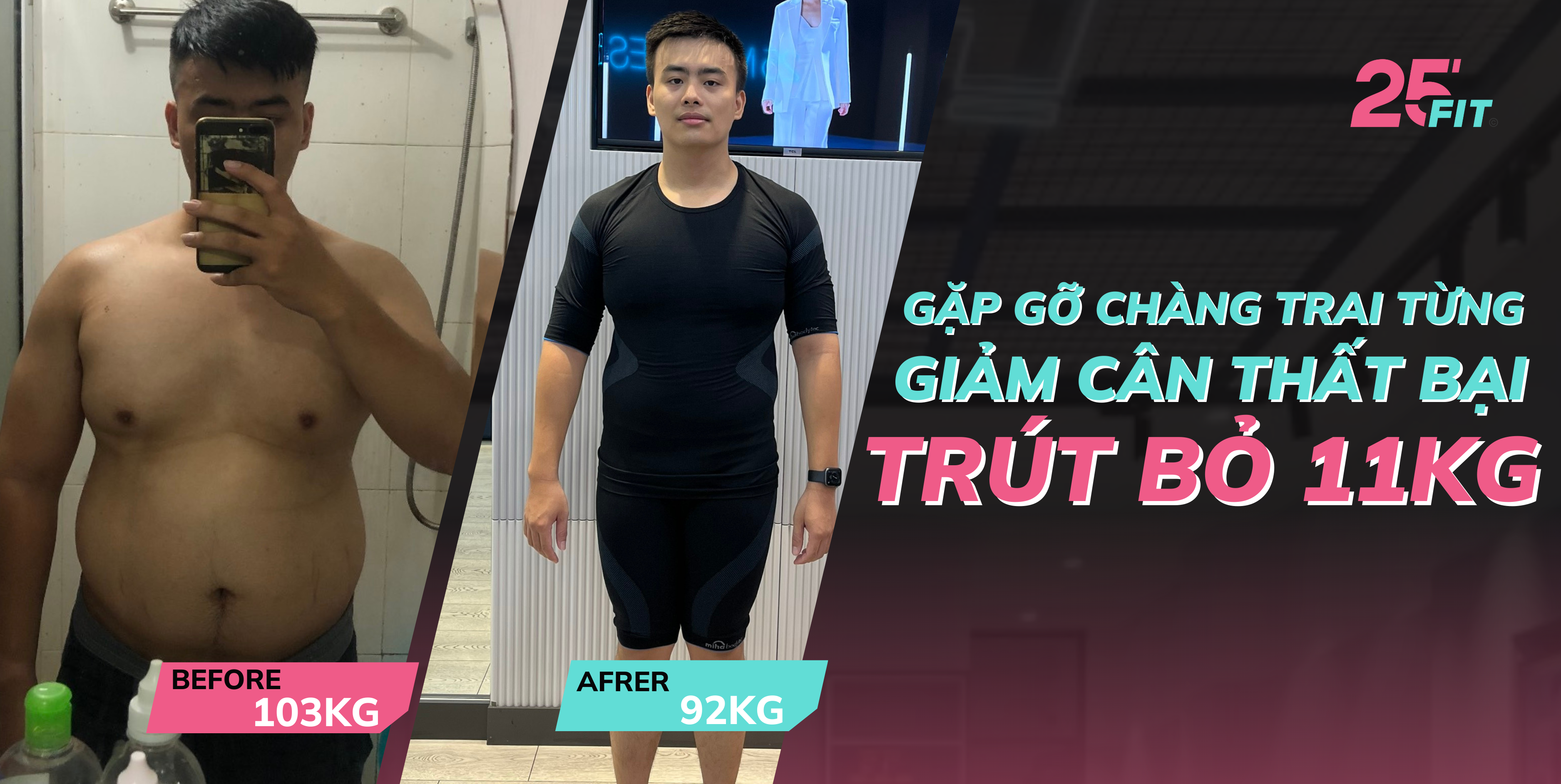 Gặp gỡ chàng trai vốn từng giảm cân thất bại nhiều lần&nbsp;trút bỏ 11kg&nbsp;